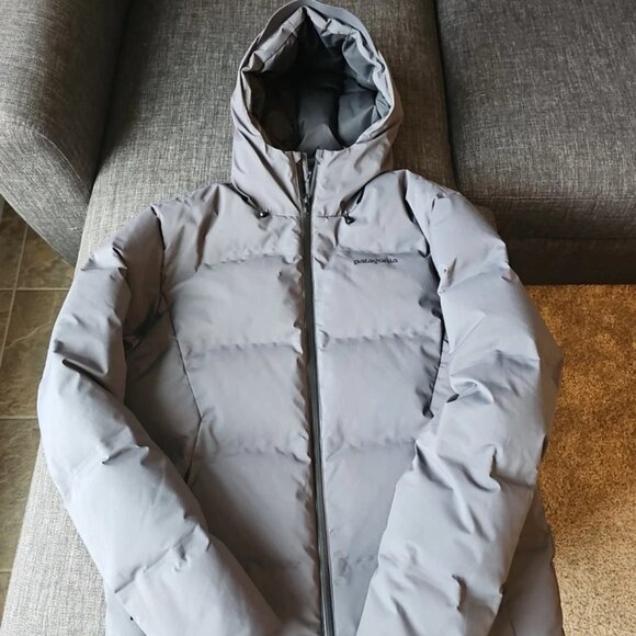 Patagonia Jackson Glacier Men's Down Jacket Medium Grey - Picture 1 of 8